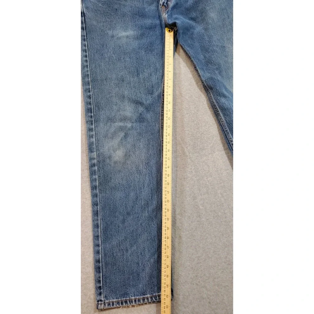 Levi's‎ 505 Men's Straight Leg Blue Jeans, Regular Fit, Size 36x34, 100% Cotton